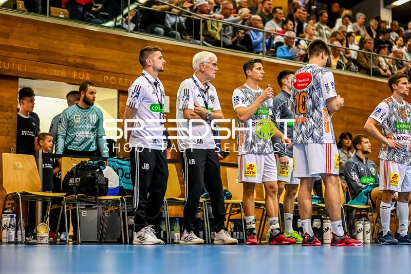 Handball I Herren I Saison 2023-2024 I DHB-Pokal I 3. Runde I SG BBM Bietigheim - TSV Hannover-Burgdorf I 04.10.2023