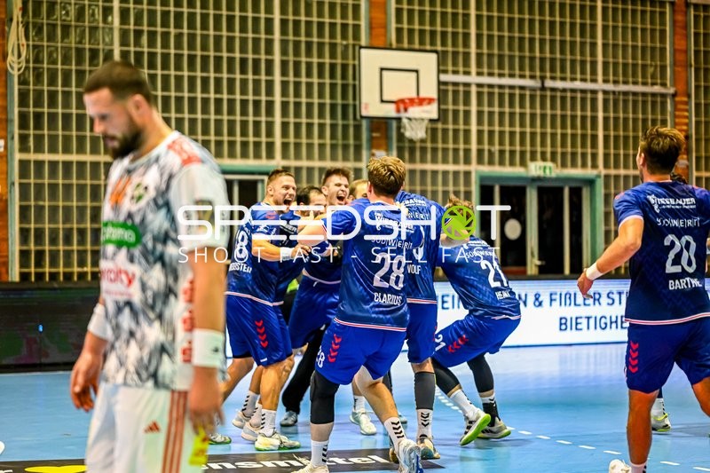 Handball I Herren I Saison 2023-2024 I DHB-Pokal I 3. Runde I SG BBM Bietigheim - TSV Hannover-Burgdorf I 04.10.2023