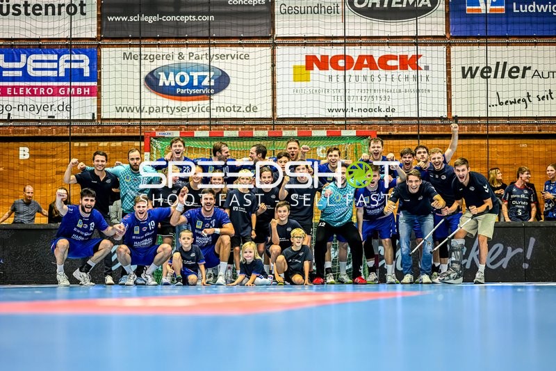 Handball I Herren I Saison 2023-2024 I DHB-Pokal I 3. Runde I SG BBM Bietigheim - TSV Hannover-Burgdorf I 04.10.2023