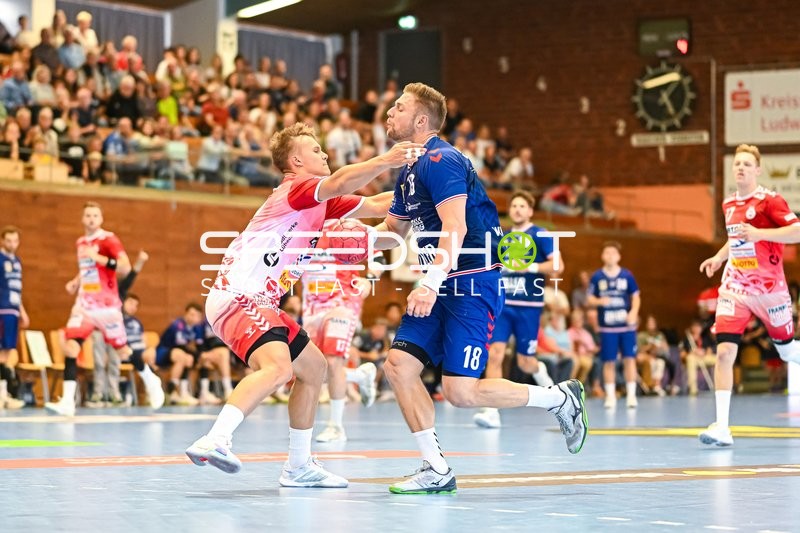 Handball I Herren I Saison 2023-2024 I 2. Handballbundesliga I 6. Spieltag I SG BBM Bietigheim - VfL Lübeck-Schwartau I 08.10.2023