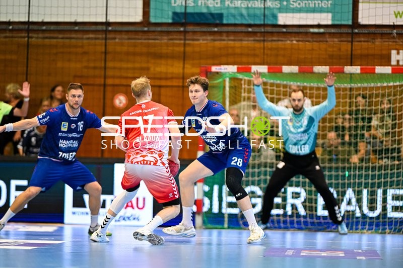 Handball I Herren I Saison 2023-2024 I 2. Handballbundesliga I 6. Spieltag I SG BBM Bietigheim - VfL Lübeck-Schwartau I 08.10.2023