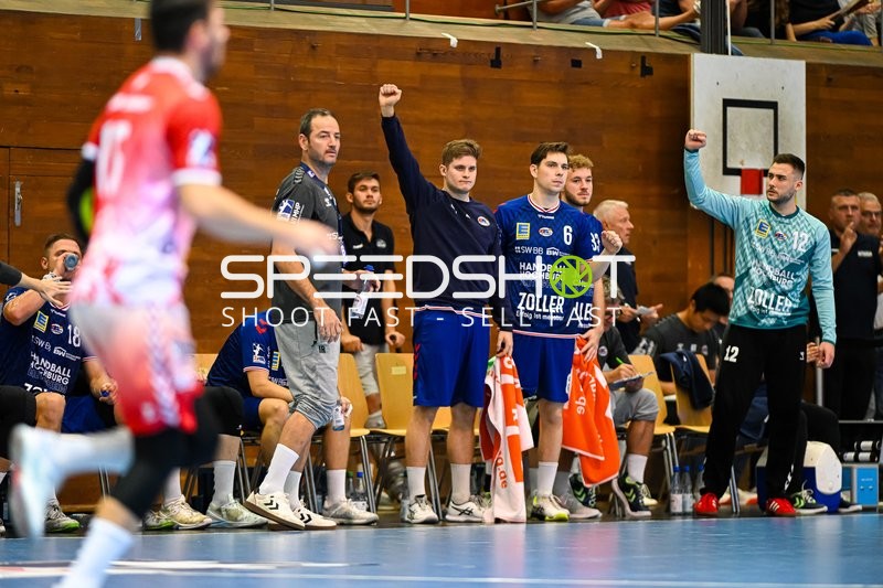 Handball I Herren I Saison 2023-2024 I 2. Handballbundesliga I 6. Spieltag I SG BBM Bietigheim - VfL Lübeck-Schwartau I 08.10.2023