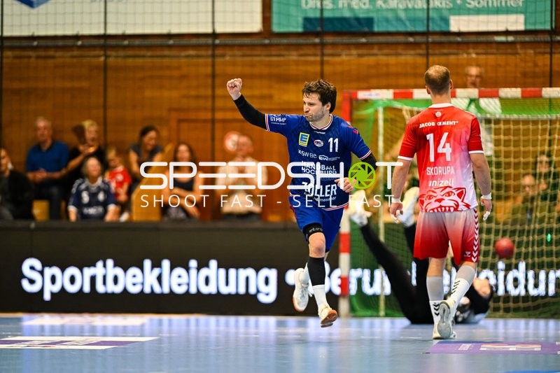 Handball I Herren I Saison 2023-2024 I 2. Handballbundesliga I 6. Spieltag I SG BBM Bietigheim - VfL Lübeck-Schwartau I 08.10.2023