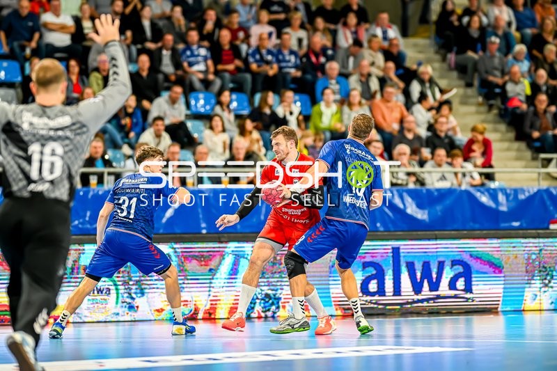 Handball I Herren I Saison 2023-2024 I 2. Handballbundesliga I 8. Spieltag I SG BBM Bietigheim - ASV Hamm-Westfalen I 21.10.2023