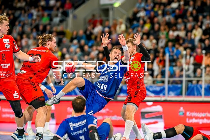 Handball I Herren I Saison 2023-2024 I 2. Handballbundesliga I 8. Spieltag I SG BBM Bietigheim - ASV Hamm-Westfalen I 21.10.2023