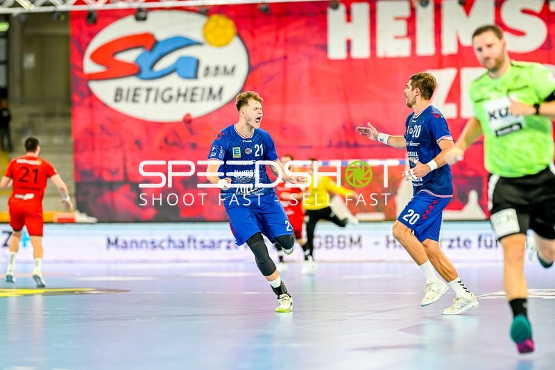 Handball I Herren I Saison 2023-2024 I 2. Handballbundesliga I 8. Spieltag I SG BBM Bietigheim - ASV Hamm-Westfalen I 21.10.2023