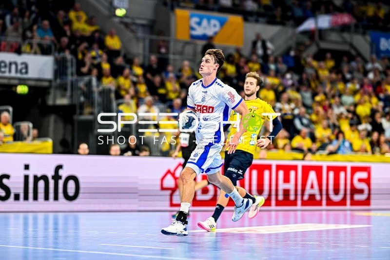 Handball I Herren I Saison 2023-2024 I Liqui Moly Handballbundesliga I 8. Spieltag I Rhein-Neckar Löwen - VfL Gummersbach I 22.10.2023