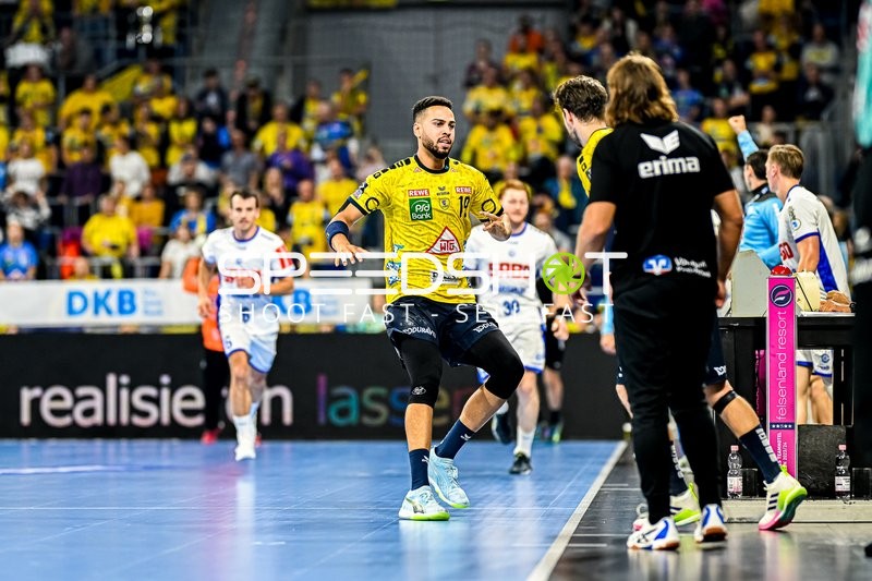 Handball I Herren I Saison 2023-2024 I Liqui Moly Handballbundesliga I 8. Spieltag I Rhein-Neckar Löwen - VfL Gummersbach I 22.10.2023