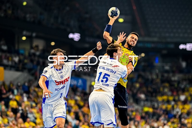 Handball I Herren I Saison 2023-2024 I Liqui Moly Handballbundesliga I 8. Spieltag I Rhein-Neckar Löwen - VfL Gummersbach I 22.10.2023