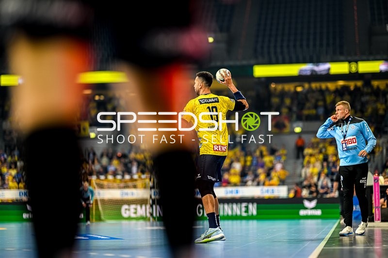 Handball I Herren I Saison 2023-2024 I Liqui Moly Handballbundesliga I 8. Spieltag I Rhein-Neckar Löwen - VfL Gummersbach I 22.10.2023