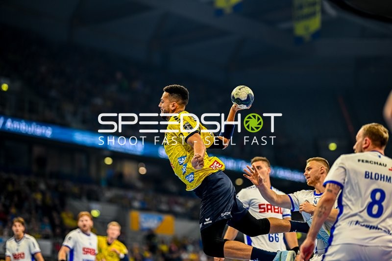 Handball I Herren I Saison 2023-2024 I Liqui Moly Handballbundesliga I 8. Spieltag I Rhein-Neckar Löwen - VfL Gummersbach I 22.10.2023