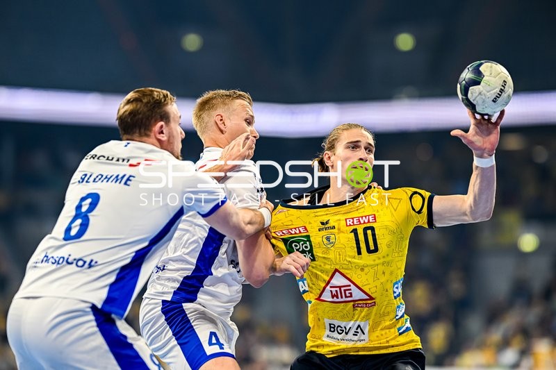 Handball I Herren I Saison 2023-2024 I Liqui Moly Handballbundesliga I 8. Spieltag I Rhein-Neckar Löwen - VfL Gummersbach I 22.10.2023