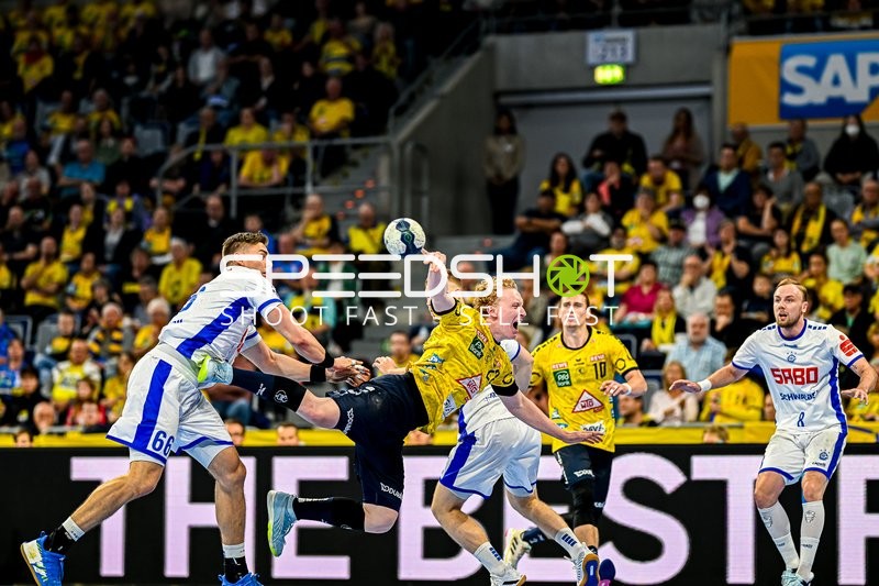 Handball I Herren I Saison 2023-2024 I Liqui Moly Handballbundesliga I 8. Spieltag I Rhein-Neckar Löwen - VfL Gummersbach I 22.10.2023