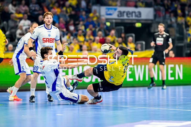 Handball I Herren I Saison 2023-2024 I Liqui Moly Handballbundesliga I 8. Spieltag I Rhein-Neckar Löwen - VfL Gummersbach I 22.10.2023