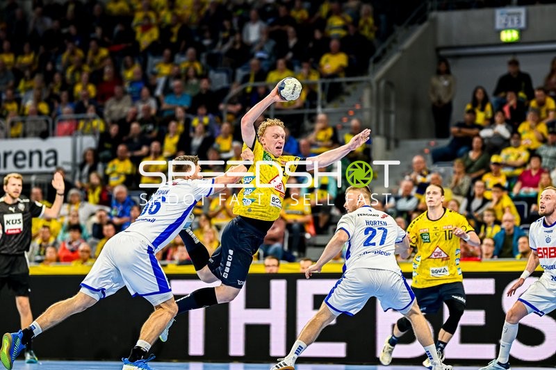 Handball I Herren I Saison 2023-2024 I Liqui Moly Handballbundesliga I 8. Spieltag I Rhein-Neckar Löwen - VfL Gummersbach I 22.10.2023