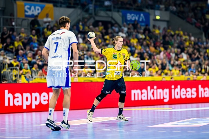 Handball I Herren I Saison 2023-2024 I Liqui Moly Handballbundesliga I 8. Spieltag I Rhein-Neckar Löwen - VfL Gummersbach I 22.10.2023