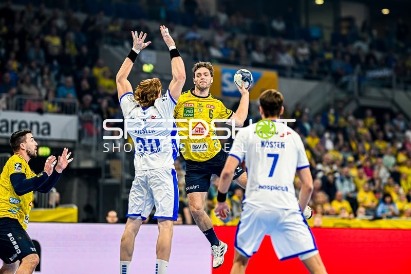 Handball I Herren I Saison 2023-2024 I Liqui Moly Handballbundesliga I 8. Spieltag I Rhein-Neckar Löwen - VfL Gummersbach I 22.10.2023