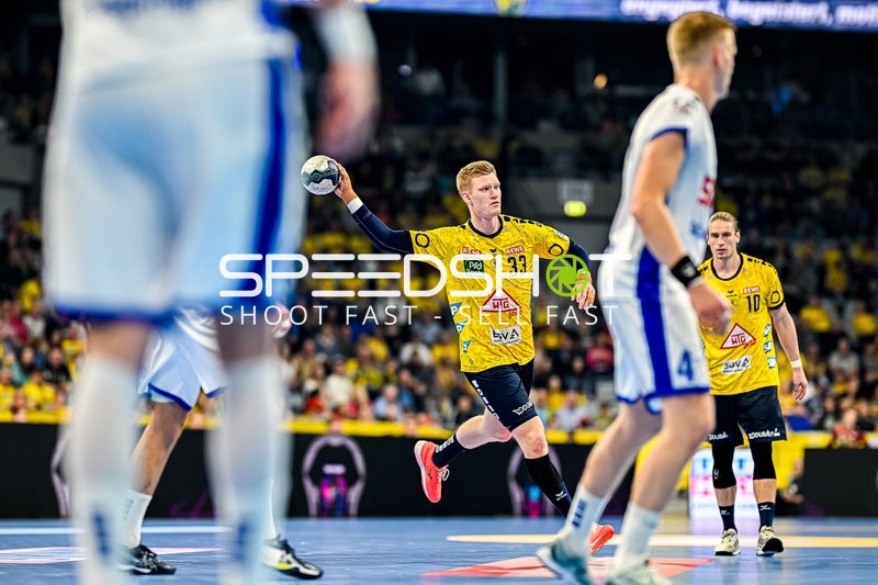 Handball I Herren I Saison 2023-2024 I Liqui Moly Handballbundesliga I 8. Spieltag I Rhein-Neckar Löwen - VfL Gummersbach I 22.10.2023