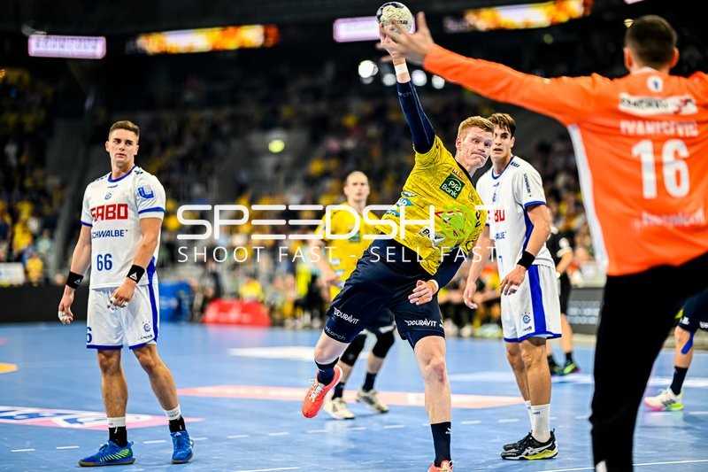 Handball I Herren I Saison 2023-2024 I Liqui Moly Handballbundesliga I 8. Spieltag I Rhein-Neckar Löwen - VfL Gummersbach I 22.10.2023