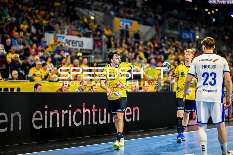 Handball I Herren I Saison 2023-2024 I Liqui Moly Handballbundesliga I 8. Spieltag I Rhein-Neckar Löwen - VfL Gummersbach I 22.10.2023