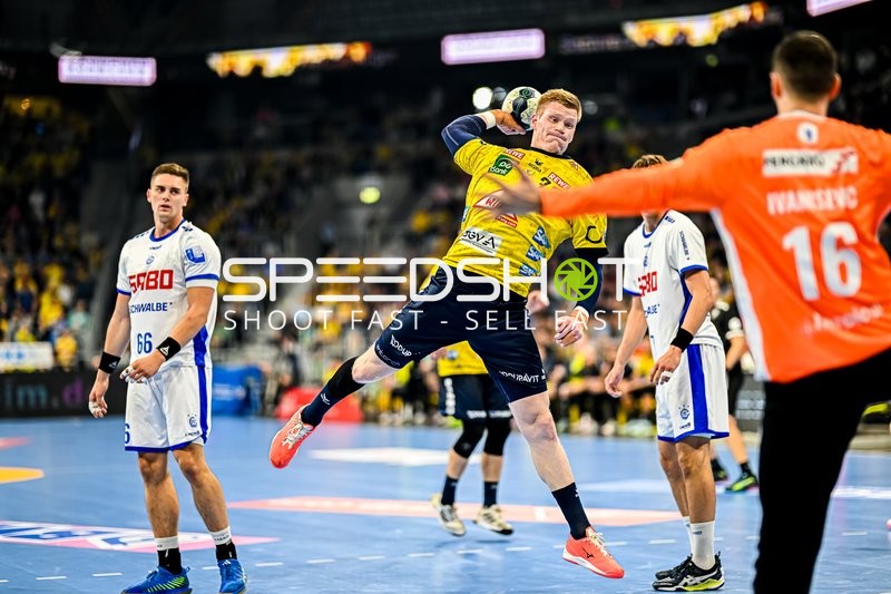 Handball I Herren I Saison 2023-2024 I Liqui Moly Handballbundesliga I 8. Spieltag I Rhein-Neckar Löwen - VfL Gummersbach I 22.10.2023