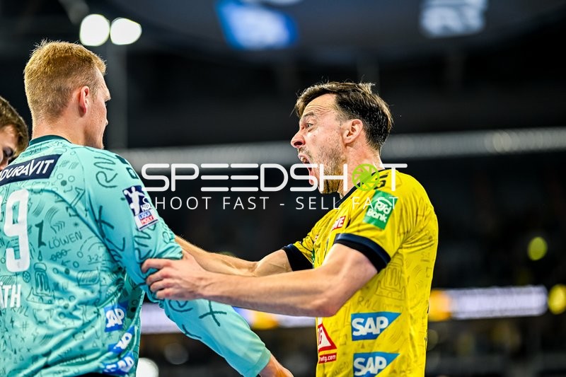 Handball I Herren I Saison 2023-2024 I Liqui Moly Handballbundesliga I 8. Spieltag I Rhein-Neckar Löwen - VfL Gummersbach I 22.10.2023