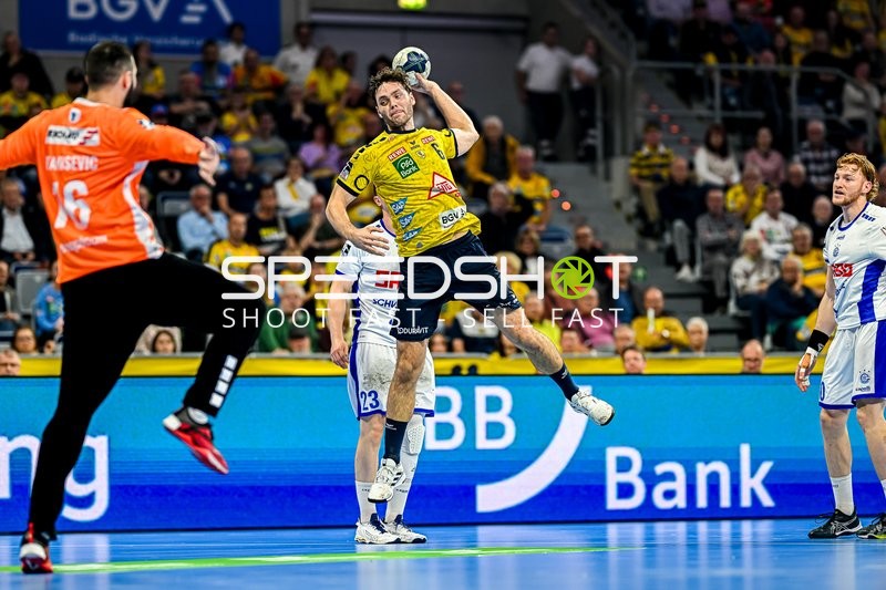 Handball I Herren I Saison 2023-2024 I Liqui Moly Handballbundesliga I 8. Spieltag I Rhein-Neckar Löwen - VfL Gummersbach I 22.10.2023