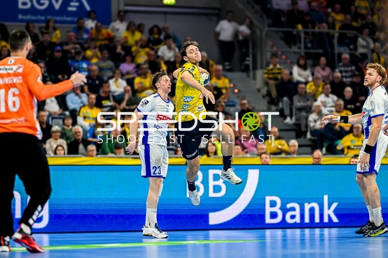 Handball I Herren I Saison 2023-2024 I Liqui Moly Handballbundesliga I 8. Spieltag I Rhein-Neckar Löwen - VfL Gummersbach I 22.10.2023