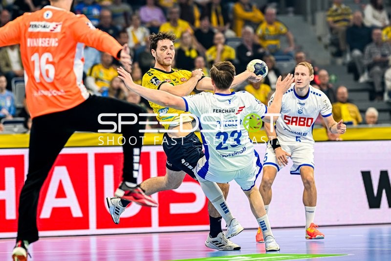 Handball I Herren I Saison 2023-2024 I Liqui Moly Handballbundesliga I 8. Spieltag I Rhein-Neckar Löwen - VfL Gummersbach I 22.10.2023