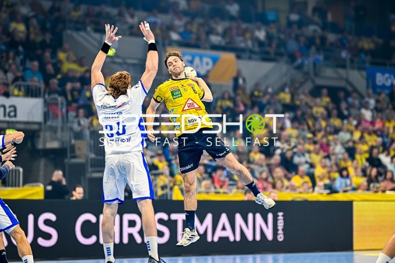 Handball I Herren I Saison 2023-2024 I Liqui Moly Handballbundesliga I 8. Spieltag I Rhein-Neckar Löwen - VfL Gummersbach I 22.10.2023