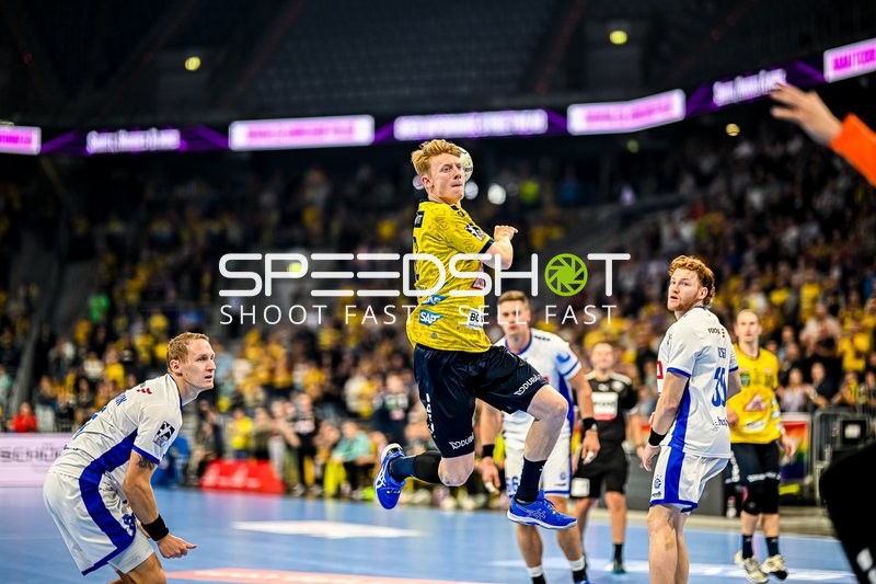 Handball I Herren I Saison 2023-2024 I Liqui Moly Handballbundesliga I 8. Spieltag I Rhein-Neckar Löwen - VfL Gummersbach I 22.10.2023