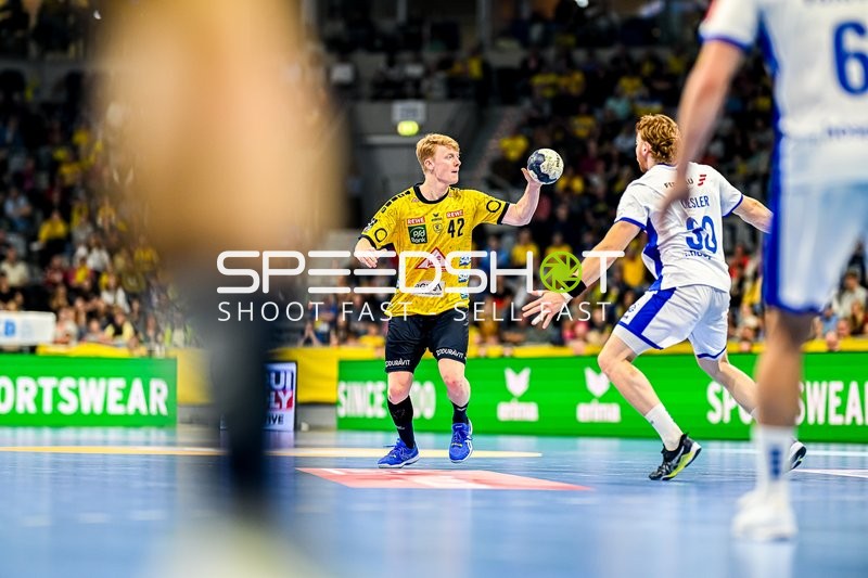 Handball I Herren I Saison 2023-2024 I Liqui Moly Handballbundesliga I 8. Spieltag I Rhein-Neckar Löwen - VfL Gummersbach I 22.10.2023