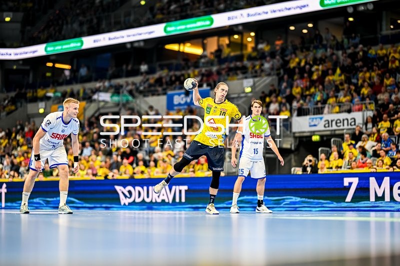 Handball I Herren I Saison 2023-2024 I Liqui Moly Handballbundesliga I 8. Spieltag I Rhein-Neckar Löwen - VfL Gummersbach I 22.10.2023