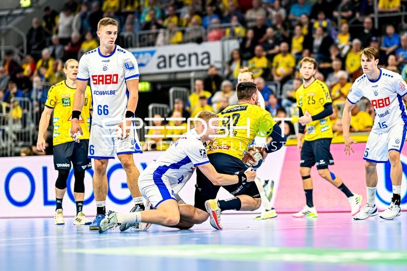 Handball I Herren I Saison 2023-2024 I Liqui Moly Handballbundesliga I 8. Spieltag I Rhein-Neckar Löwen - VfL Gummersbach I 22.10.2023