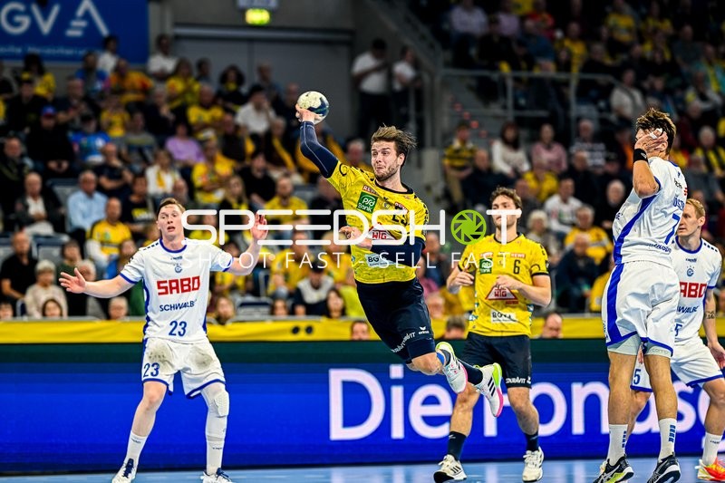 Handball I Herren I Saison 2023-2024 I Liqui Moly Handballbundesliga I 8. Spieltag I Rhein-Neckar Löwen - VfL Gummersbach I 22.10.2023