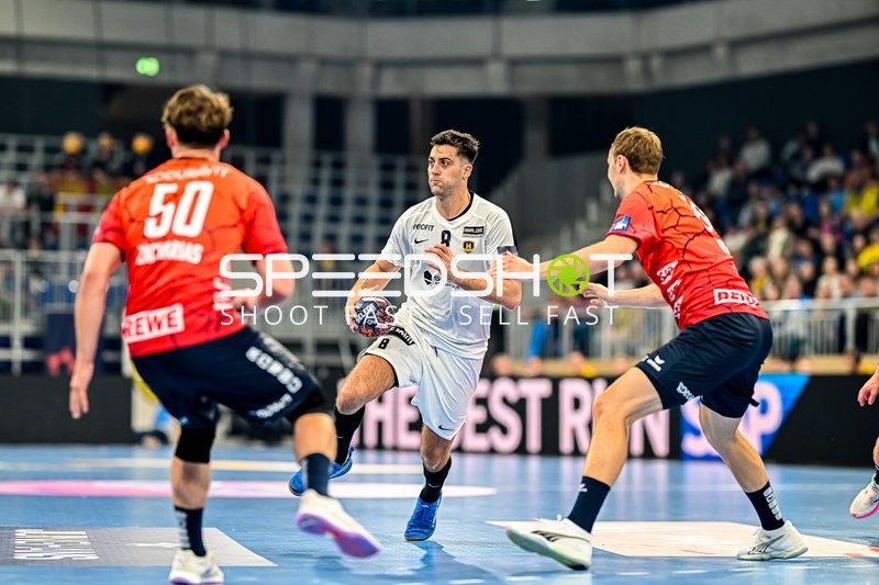 Handball I Herren I Saison 2023-2024 I EHF European League I Gruppenphase I 2. Spieltag I Rhein-Neckar Löwen - HBC Nantes I 24.10.2023