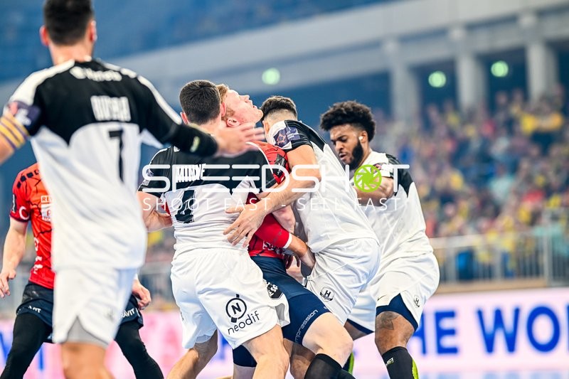 Handball I Herren I Saison 2023-2024 I EHF European League I Gruppenphase I 2. Spieltag I Rhein-Neckar Löwen - HBC Nantes I 24.10.2023