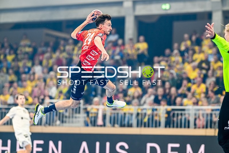 Handball I Herren I Saison 2023-2024 I EHF European League I Gruppenphase I 2. Spieltag I Rhein-Neckar Löwen - HBC Nantes I 24.10.2023