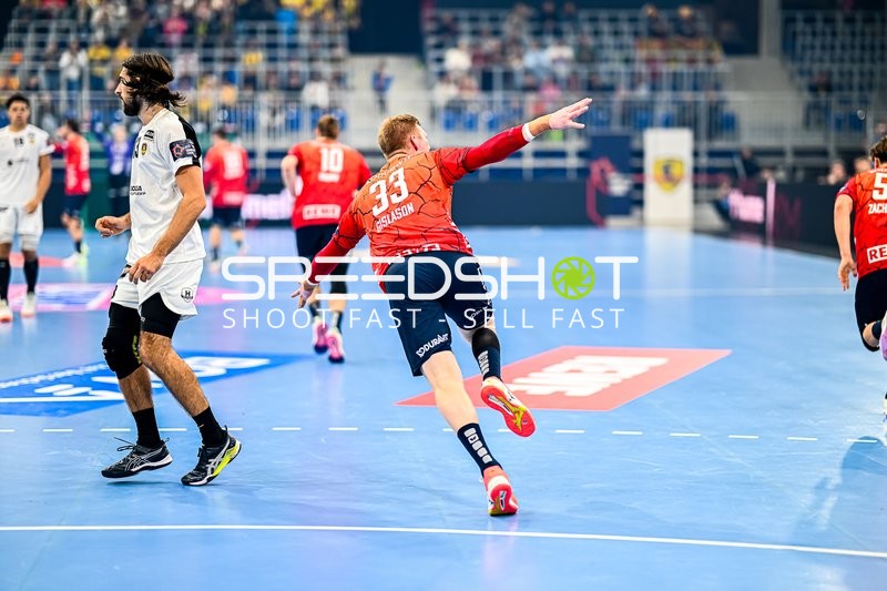Handball I Herren I Saison 2023-2024 I EHF European League I Gruppenphase I 2. Spieltag I Rhein-Neckar Löwen - HBC Nantes I 24.10.2023