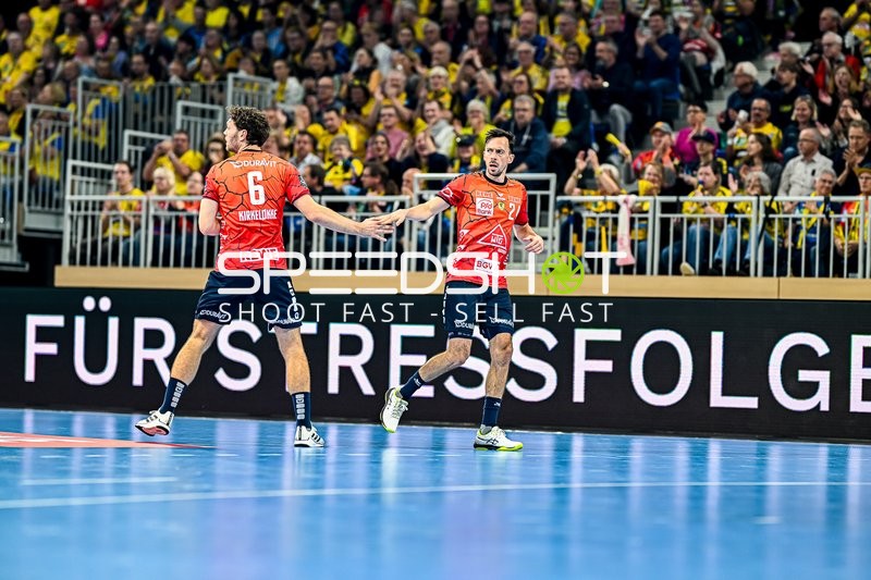 Handball I Herren I Saison 2023-2024 I EHF European League I Gruppenphase I 2. Spieltag I Rhein-Neckar Löwen - HBC Nantes I 24.10.2023