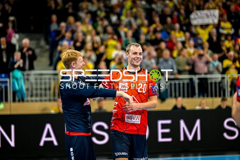 Handball I Herren I Saison 2023-2024 I EHF European League I Gruppenphase I 2. Spieltag I Rhein-Neckar Löwen - HBC Nantes I 24.10.2023