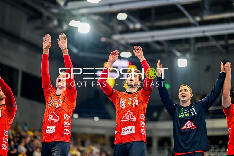 Handball I Herren I Saison 2023-2024 I EHF European League I Gruppenphase I 2. Spieltag I Rhein-Neckar Löwen - HBC Nantes I 24.10.2023