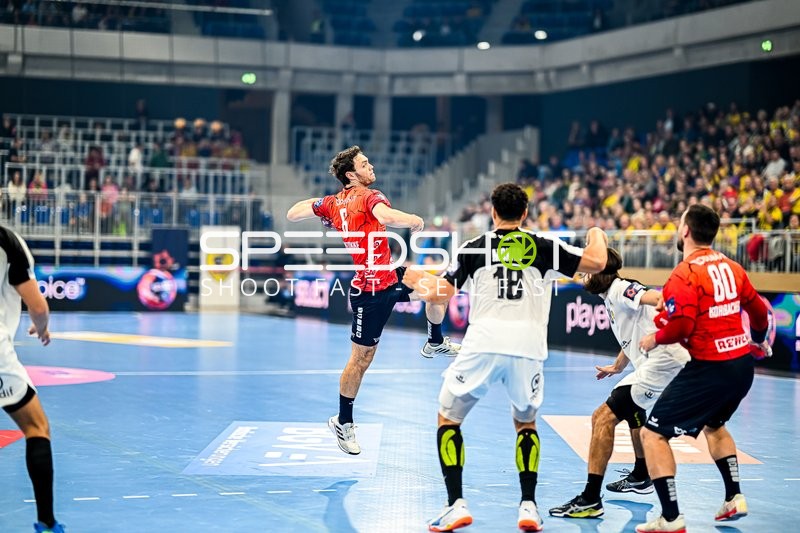 Handball I Herren I Saison 2023-2024 I EHF European League I Gruppenphase I 2. Spieltag I Rhein-Neckar Löwen - HBC Nantes I 24.10.2023