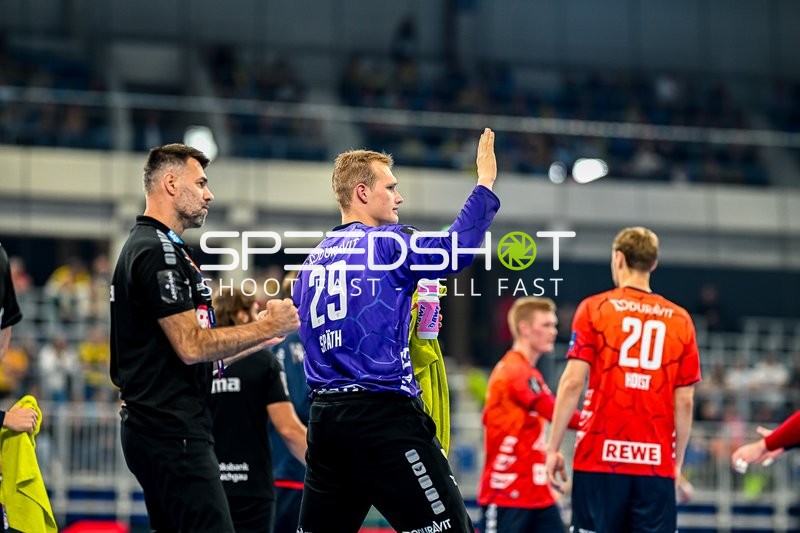 Handball I Herren I Saison 2023-2024 I EHF European League I Gruppenphase I 2. Spieltag I Rhein-Neckar Löwen - HBC Nantes I 24.10.2023