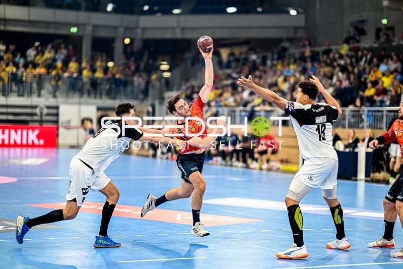 Handball I Herren I Saison 2023-2024 I EHF European League I Gruppenphase I 2. Spieltag I Rhein-Neckar Löwen - HBC Nantes I 24.10.2023