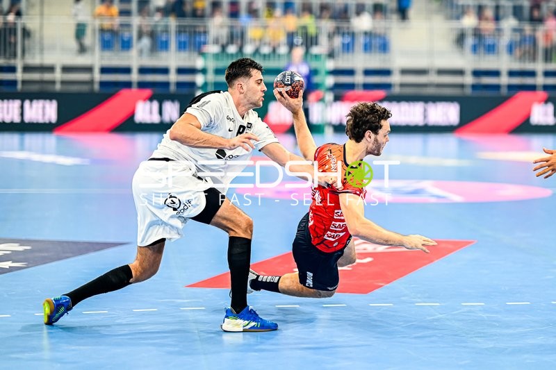 Handball I Herren I Saison 2023-2024 I EHF European League I Gruppenphase I 2. Spieltag I Rhein-Neckar Löwen - HBC Nantes I 24.10.2023