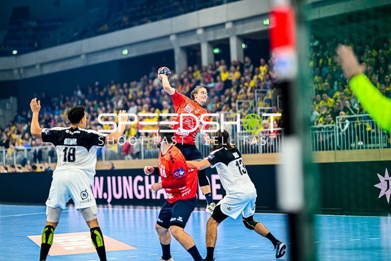 Handball I Herren I Saison 2023-2024 I EHF European League I Gruppenphase I 2. Spieltag I Rhein-Neckar Löwen - HBC Nantes I 24.10.2023