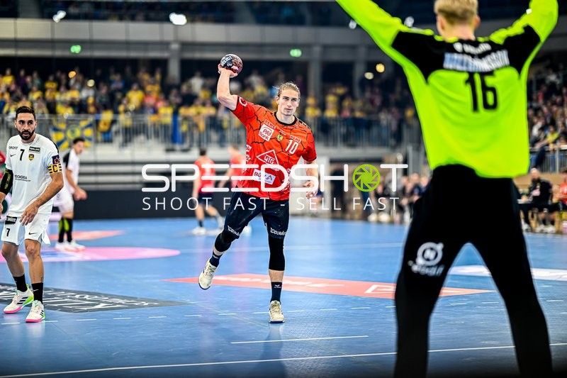 Handball I Herren I Saison 2023-2024 I EHF European League I Gruppenphase I 2. Spieltag I Rhein-Neckar Löwen - HBC Nantes I 24.10.2023