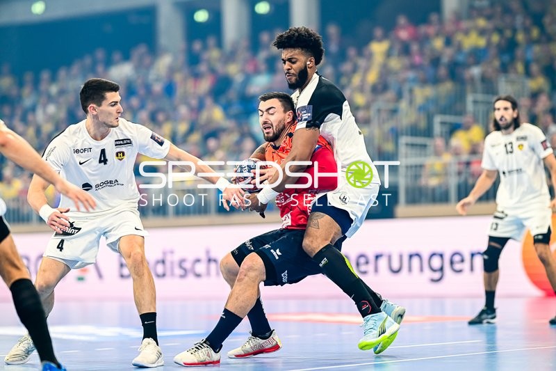 Handball I Herren I Saison 2023-2024 I EHF European League I Gruppenphase I 2. Spieltag I Rhein-Neckar Löwen - HBC Nantes I 24.10.2023