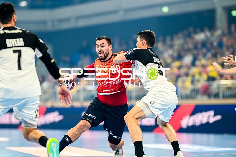 Handball I Herren I Saison 2023-2024 I EHF European League I Gruppenphase I 2. Spieltag I Rhein-Neckar Löwen - HBC Nantes I 24.10.2023